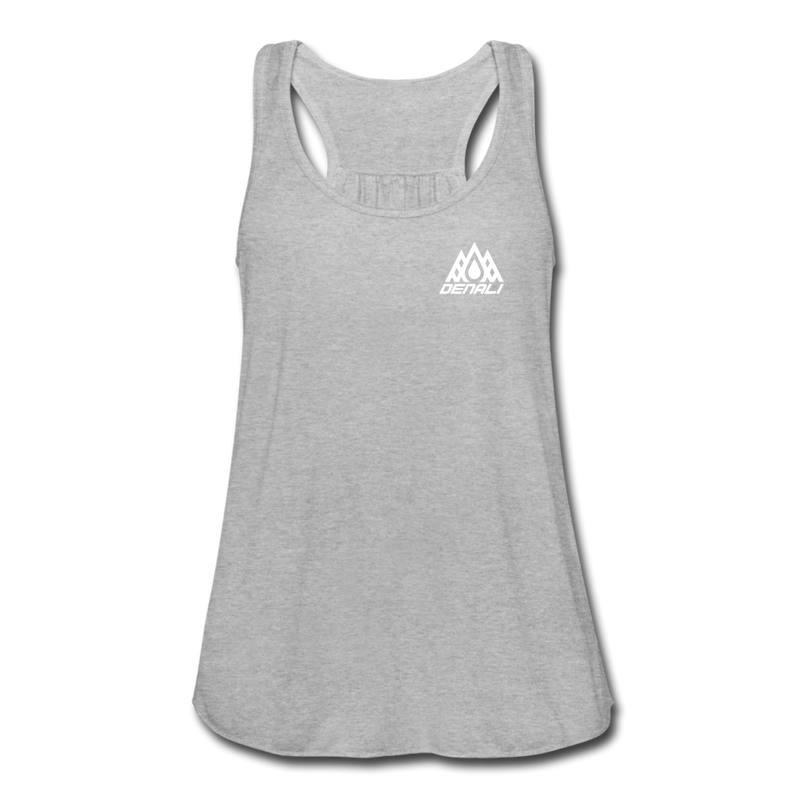 Women's Flowy Tank Top by Bella - heather gray